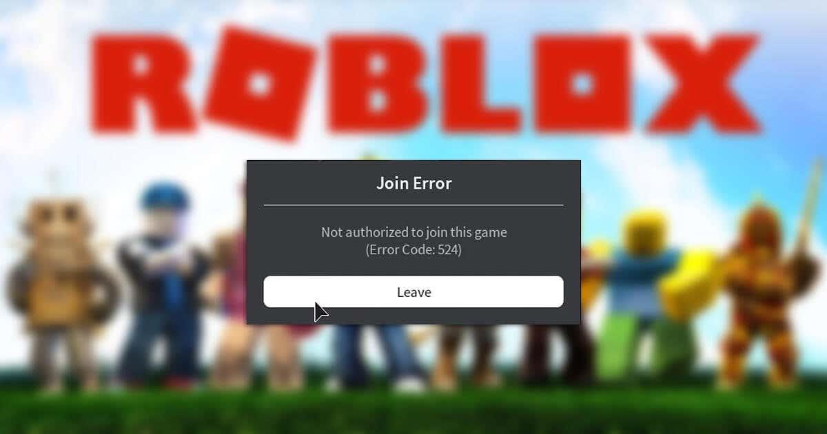 Hur man åtgärdar Roblox Error Code 524