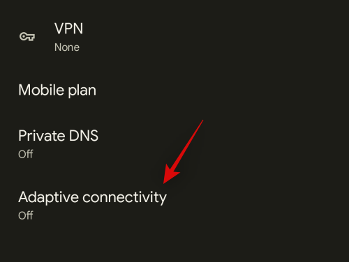 Yksityisen DNS:n ja adaptiivisen yhteyden käyttäminen Android 12:ssa