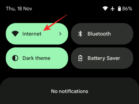 Android 12: Jak úplně vypnout Wifi, WiFi připojení nebo internet