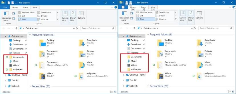 A OneDrive szinkronizálási állapotikon letiltása a Windows 10 Fájlkezelőjében