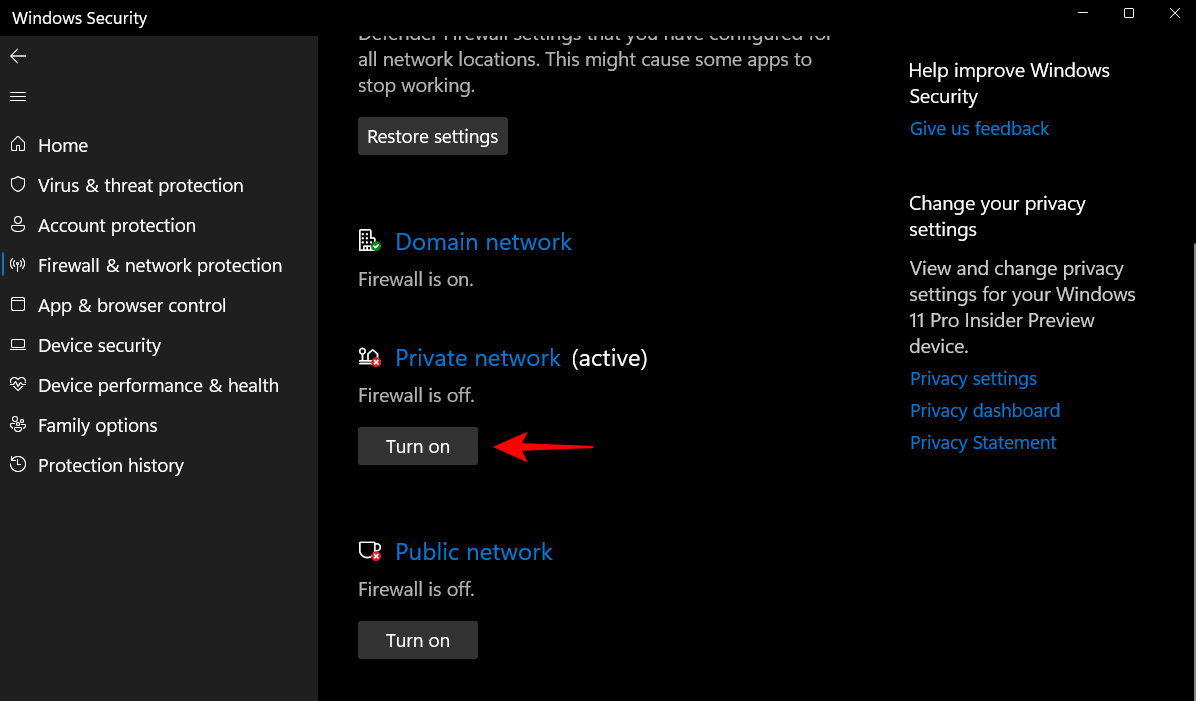 Як увімкнути Windows Defender у Windows 11