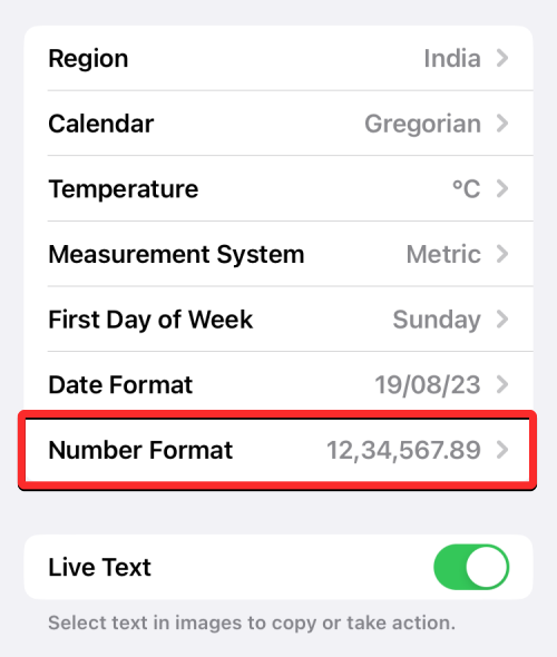 Ako zmeniť formát čísla na iPhone