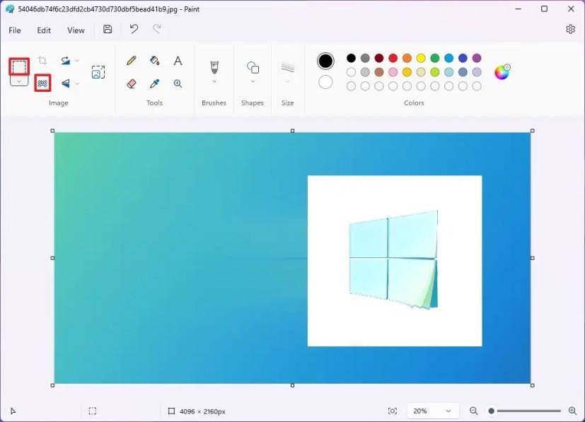 Як видалити фон зображення за допомогою Paint у Windows 11