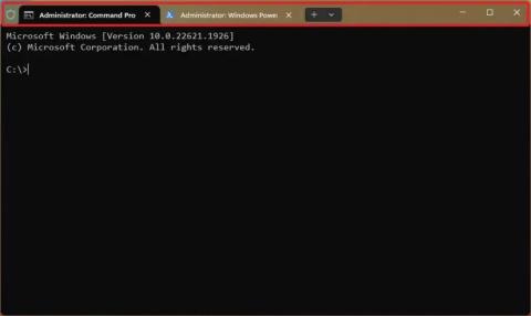 Hvordan administrere faner og ruter på Windows Terminal på Windows 11