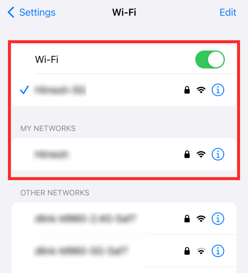 Sådan får du vist og deler WiFi-adgangskode på iPhone på iOS 16
