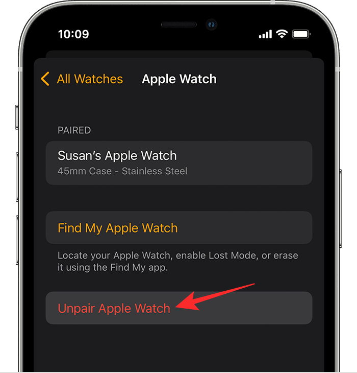 Hvor er "i"-ikonet på Apple Watch?