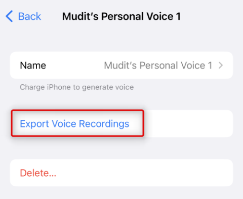 Är det säkert att använda Personal Voice på iOS 17 och var lagras din röst?