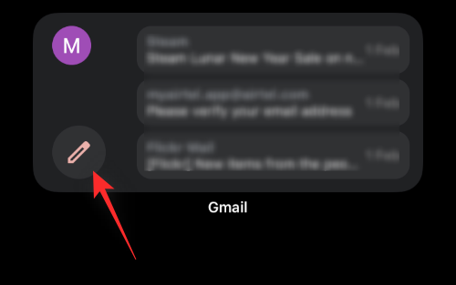 Slik sjekker du Gmail fra iPhone-startskjermen ved hjelp av en widget