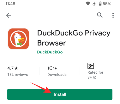 Kuinka estää sovelluksia seuraamasta sinua Androidissa DuckDuckGon avulla