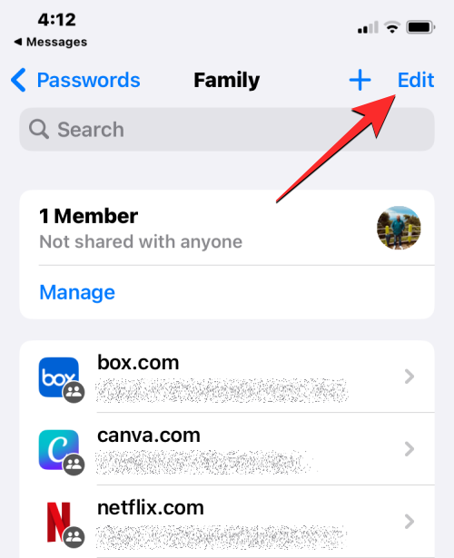 Sådan deler du adgangskoder sikkert med familien på iPhone på iOS 17