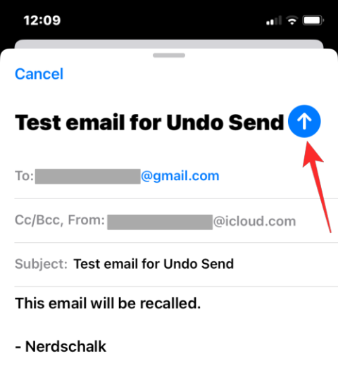 IOS 16: Sådan genkaldes en besked på Apple Mail