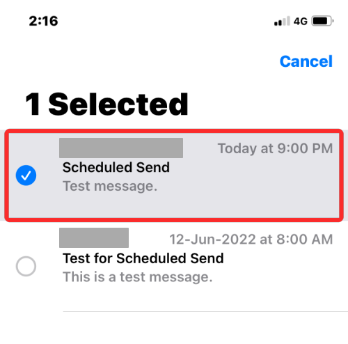 Jak naplánovat e-mail na Apple Mail na iOS 16