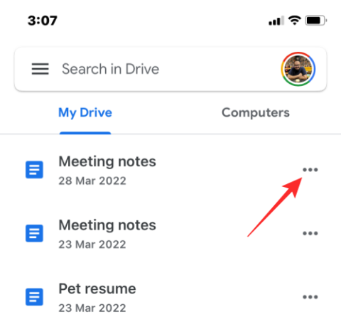 Slik sletter du filer fra Google Disk på iPhone