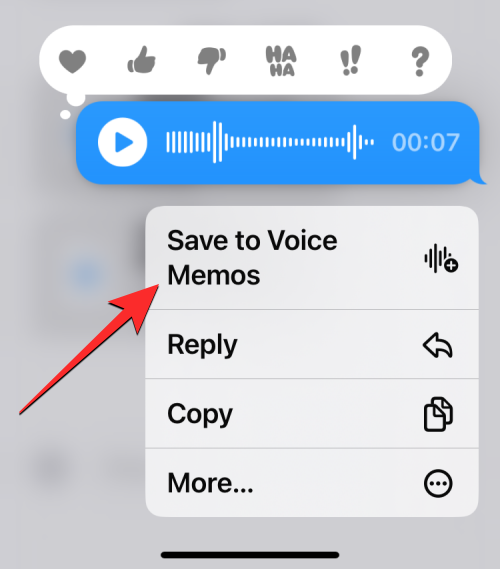 Hangüzenetek mentése hangjegyzetekbe iPhone készüléken iOS 17 rendszerrel