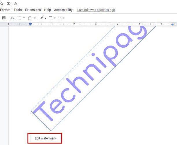 Com afegir una marca d'aigua de text a Google Docs