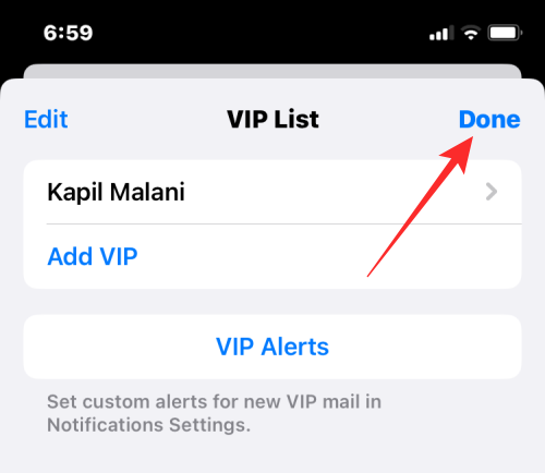 Sådan fjerner du personer fra VIP-listen på Apple Mail