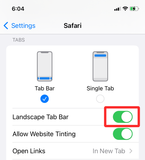 IOS 15: Čo je panel kariet Landscape v Safari?