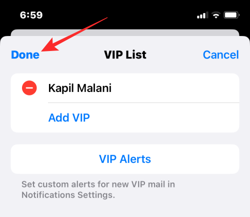 Hur man tar bort personer från VIP-listan på Apple Mail