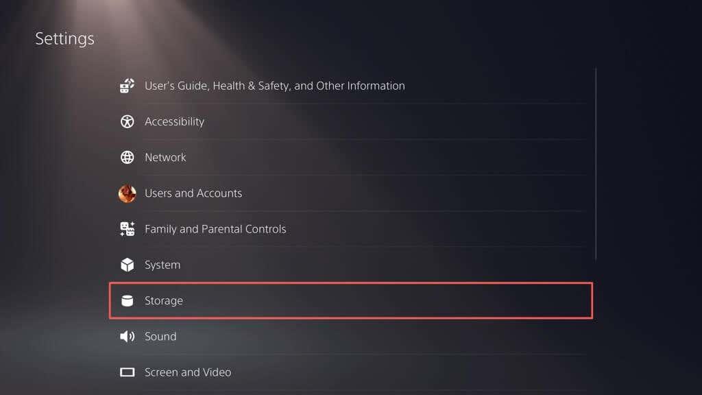 Hur du hanterar ditt lagringsutrymme på Playstation 5