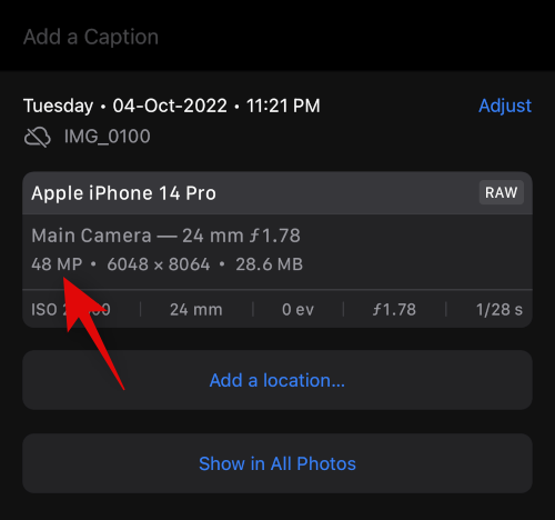 Slik bruker du 48 MP-kameraet på iPhone 14 Pro og Pro Max