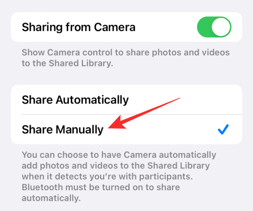 Fényképek és videók megosztása a fényképezőgépről az iPhone megosztott könyvtárába