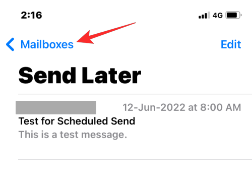 Sådan planlægger du en e-mail på Apple Mail på iOS 16