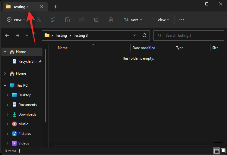 File Explorer -välilehtien käyttäminen Windows 11:ssä