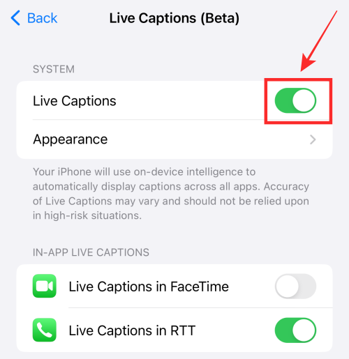 Ako povoliť alebo zakázať živé prepisy na FaceTime v systéme iOS 16
