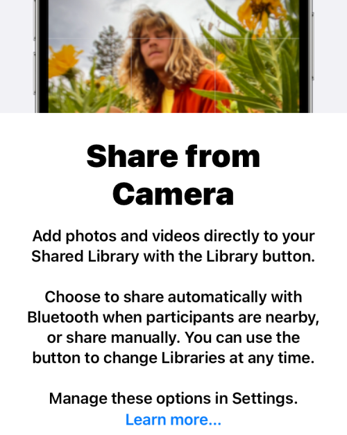 Az iCloud Shared Photo Library használata iPhone készüléken