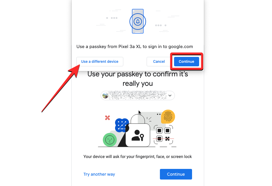 Google adgangsnøgler: Sådan bruger du dit ansigt eller dit fingeraftryk til at logge ind på en Google-konto