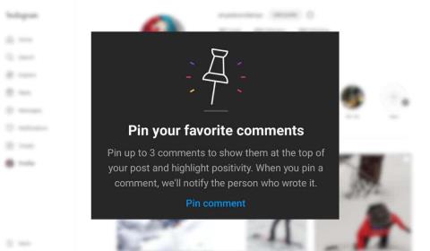 Jak připnout komentář na Instagram