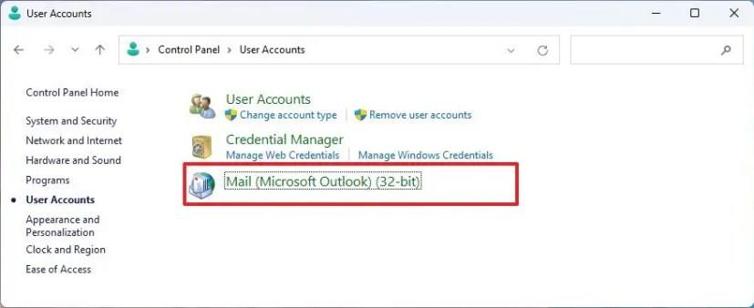 Як видалити профіль в Outlook