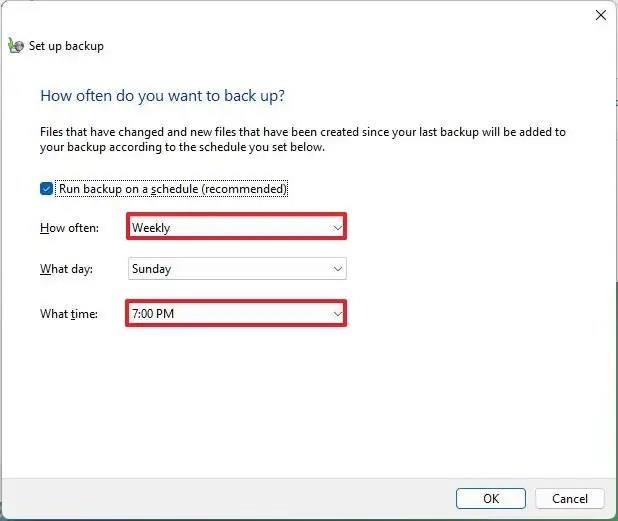 Kuinka luoda automaattinen tiedostojen varmuuskopiointi Windows 11:ssä