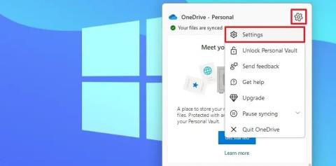 Fájlok biztonsági mentése a OneDrive-ra Windows 11, 10 rendszeren