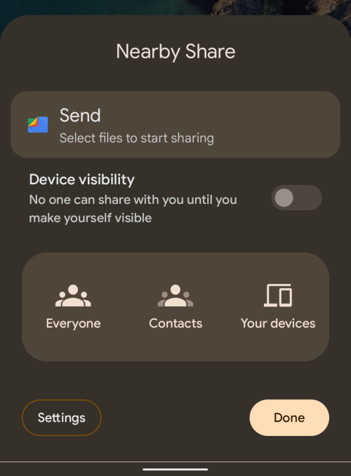 A Közeli megosztás használata Androidon [2023]