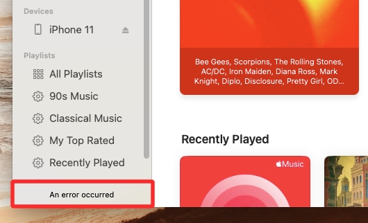 Slik fikser du feilen "Oppdaterer Cloud Music Library" på Apple Music