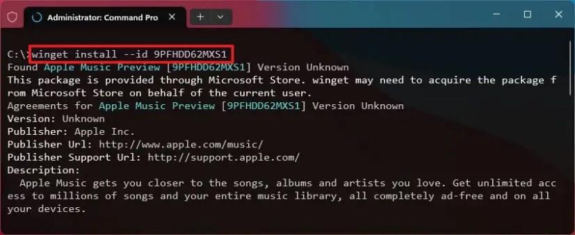 Jak nainstalovat aplikaci Apple Music (oficiální) na Windows 11