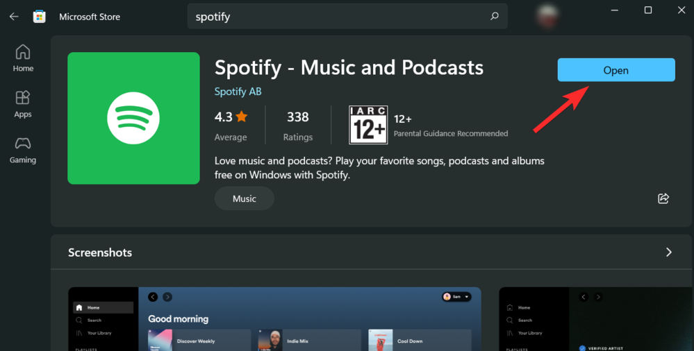 Sådan afinstalleres Spotify på Windows 11