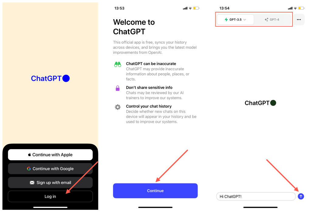 A ChatGPT beszerzése iPhone-on és Androidon