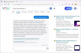 Якщо ви все ще не можете отримати доступ до Bing AI, You.com пропонує пошук чат-ботів штучного інтелекту