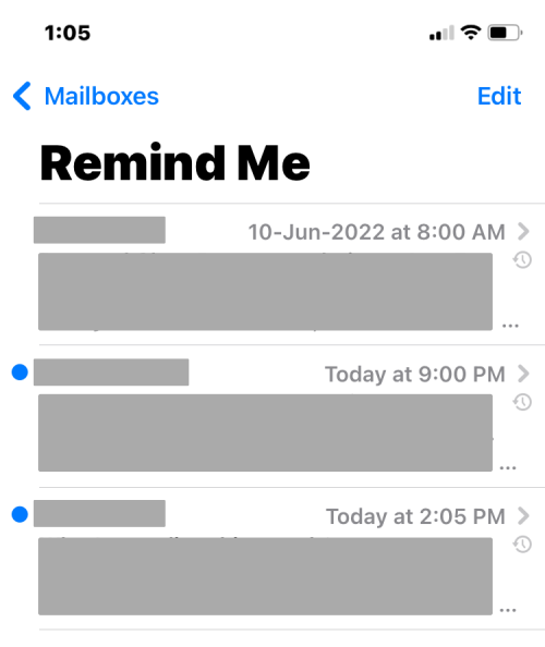 IOS 16: Čo je Remind Me v Apple Mail a ako ho používať