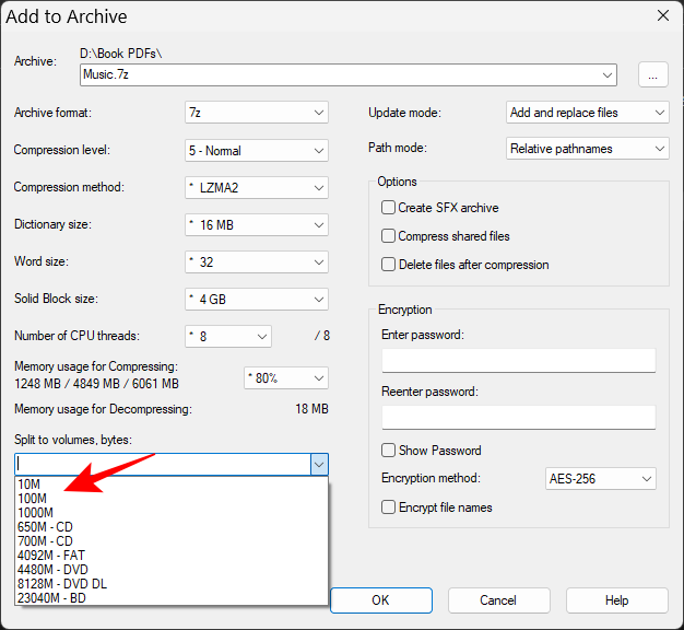 A 7-Zip használata Windows 11 rendszeren