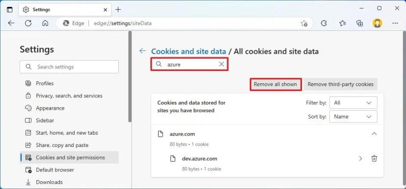 Sådan rydder du cookies for at løse webstedsproblemer på Microsoft Edge