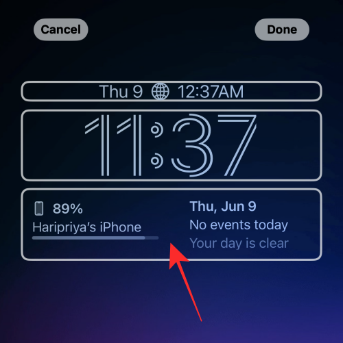 Sådan fjerner du widgets fra låseskærmen på iPhone på iOS 16