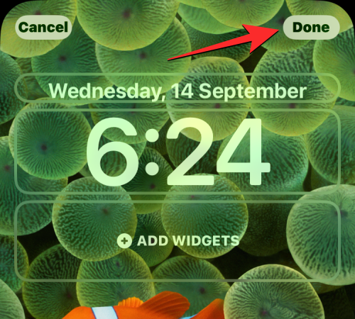 Uzamknutá obrazovka IOS 16: Ako zobraziť celé hodiny vpredu alebo nechať objekt vpredu
