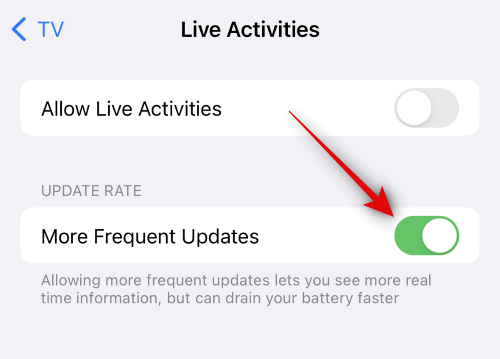 Slik deaktiverer du liveaktiviteter på Apple TV-appen på iPhone