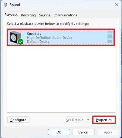 Як скинути налаштування аудіо до стандартних у Windows 11