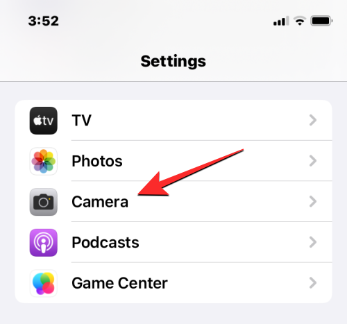 Szintjelző hozzáadása a kamerához iOS 17 rendszeren