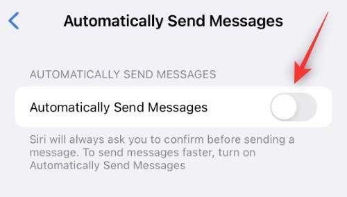 Slik deaktiverer du bekreftelsesforespørselen for Siri når du sender en melding