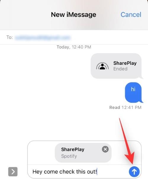 Jak používat Shareplay v aplikaci Zprávy na iPhone na iOS 16